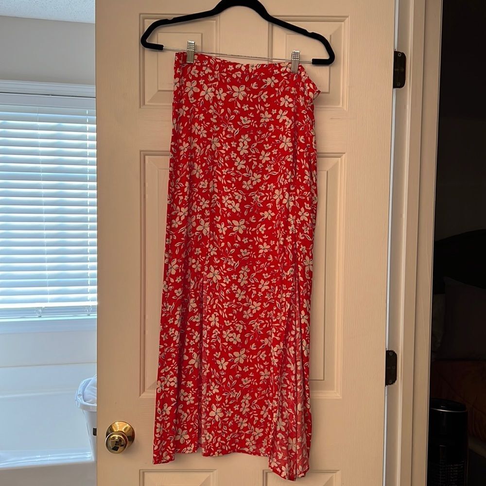 Topshop Midi Skirt 10 
